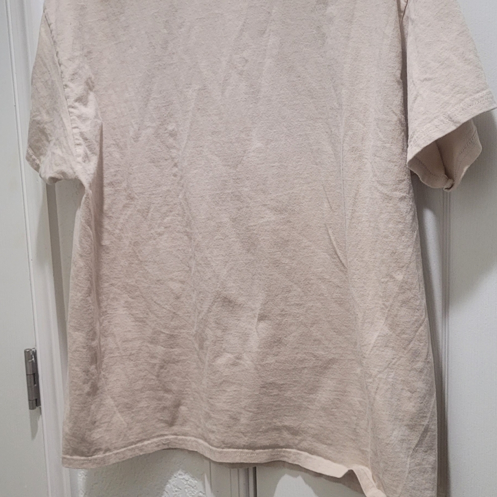 Classic Beige Short Sleeve Men's Tee